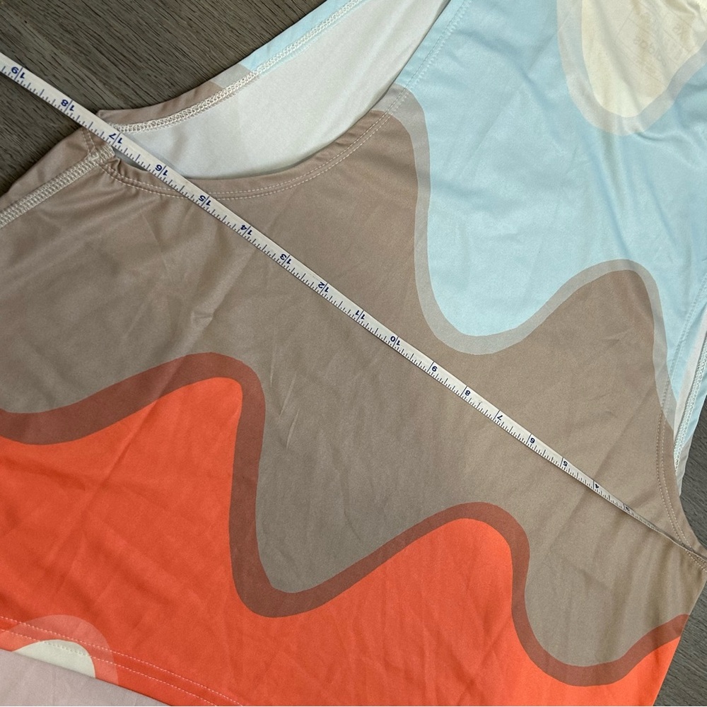 Adidas x Marimekko Run Icons 3 Bar Logo Running Tank Top‎ - Women's Sz XS - Picture 8 of 9